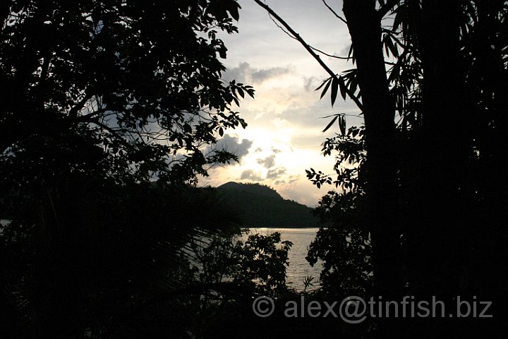 Coron 0138.JPG - View from the room as night falls